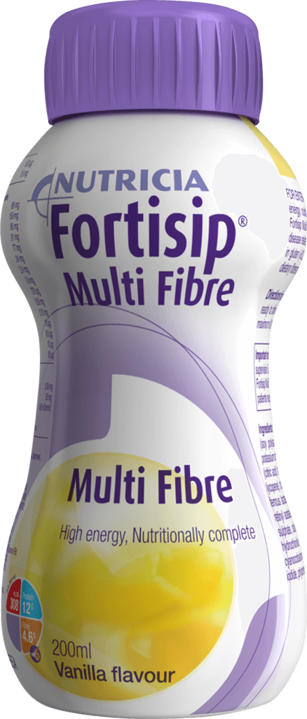 Nutricia Fortisip Multi Fibre 200ml Nutritional Supplement improvements,meal replacement,multi fibre drink,Nutricia Fortisip,nutritional supplement