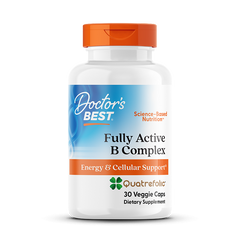 Doctor's Best Fully Active Folate with Quatrefolic 400mcg 90 Veggie Caps