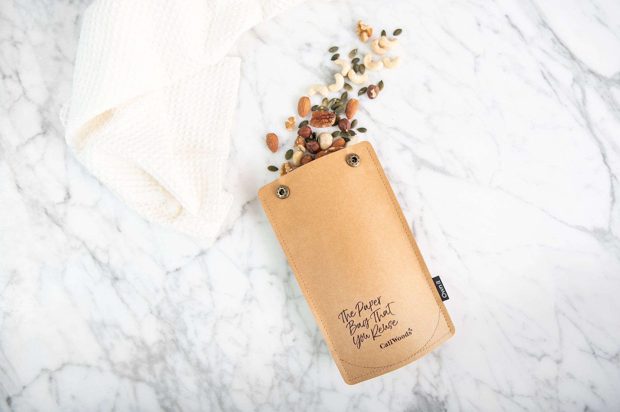 CaliWoods Reusable Paper Stand Up Pouch Small image 3