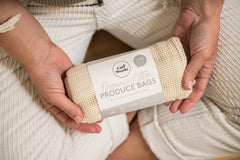 CaliWoods Organic Cotton Produce Bags Multi-Pack x3 image 2