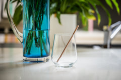 CaliWoods Rose Gold Short Straws x6 image 2