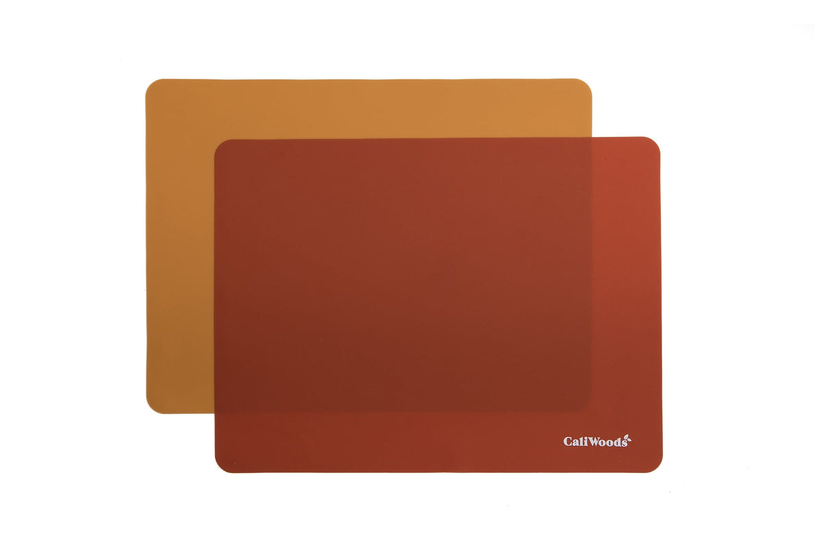 CaliWoods Silicone Baking Mats Warm Feels x2
