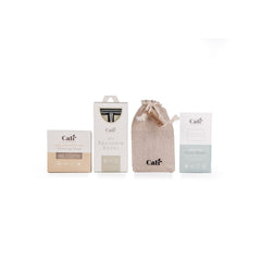 CaliWoods Safety Razor Shave Kit Silver