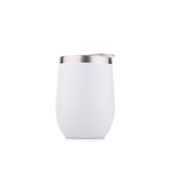 CaliWoods Insulated Short Cup White 350ml