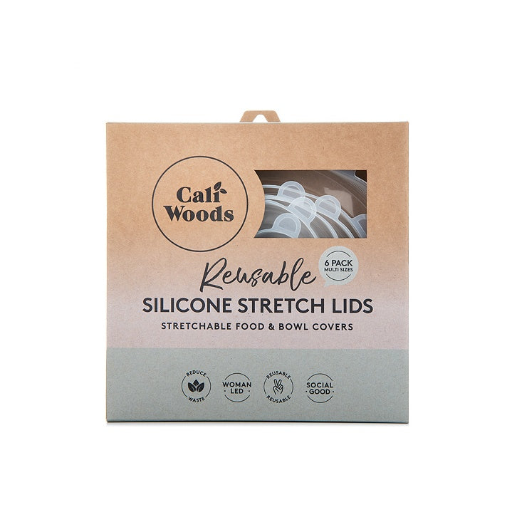 CaliWoods Silicone Stretch Lids Mixed Pack x6 image 2