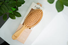 CaliWoods Bamboo Hairbrush image 2