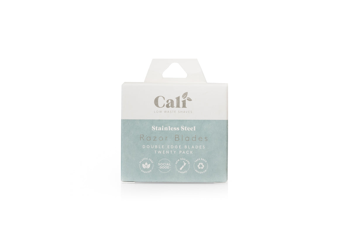 CaliWoods Safety Razor Blades Refill Pack x20
