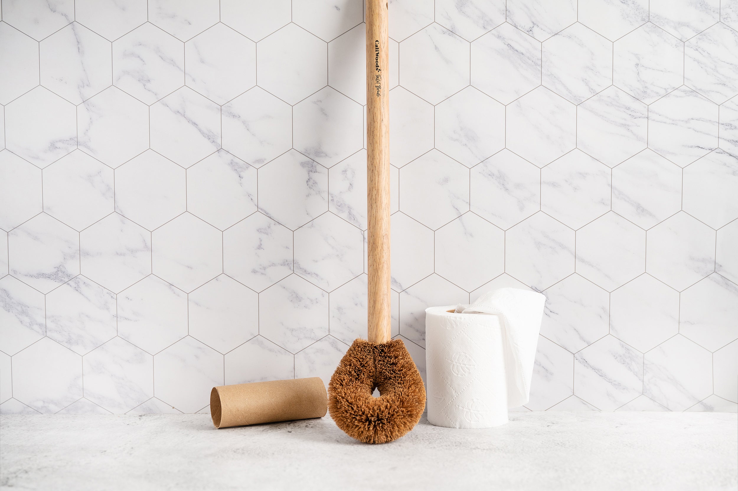 CaliWoods Toilet Brush Natural Fibre image 3