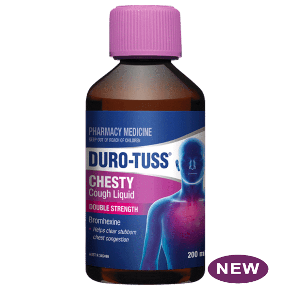 DURO TUSS Chesty Cough Liquid Double Strength - DominionRoadPharmacy
