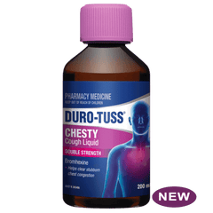 DURO TUSS Chesty Cough Liquid Double Strength - DominionRoadPharmacy