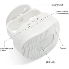 Portable Vibrating/Flashing/Sound Pager with Wireless Motion Sensor