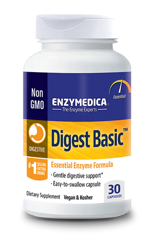 Enzymedica Digest Basic 30 capsules acid reflux,Enzymedica,Enzymedica Digest Basic,indigestion,issues,losec