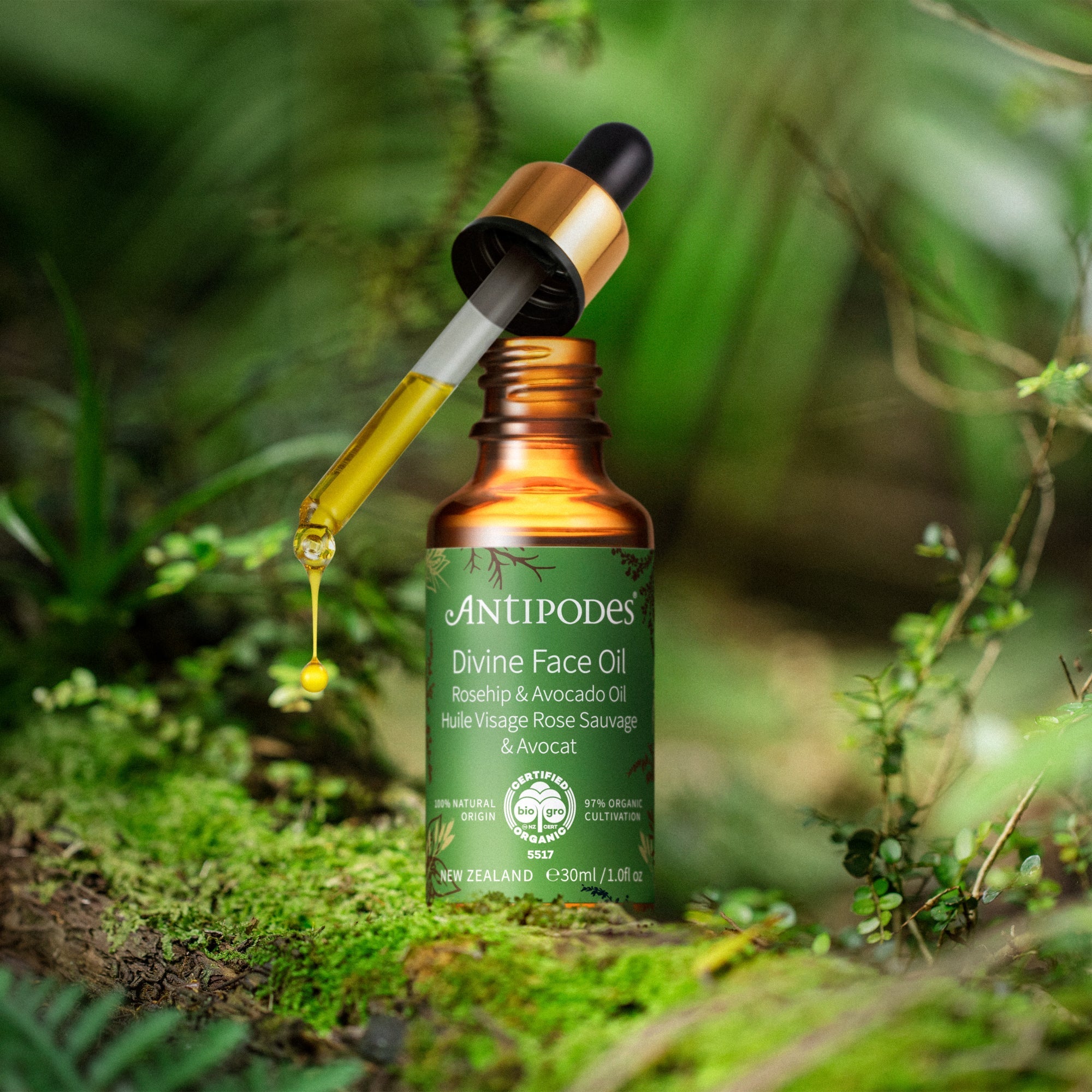Antipodes Divine Face Oil Rosehip and Avocado Oil 30ml