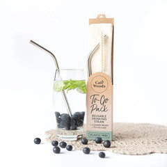 CaliWoods Stainless Smoothie Straw To-Go Pack image 3