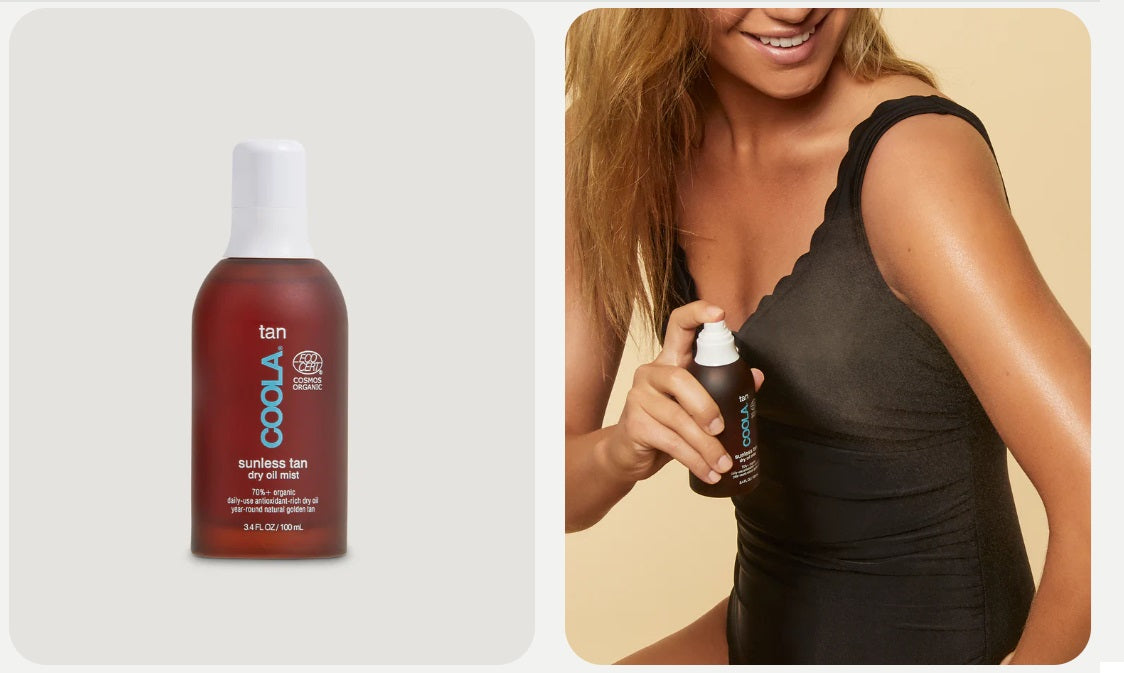 Coola Organic Sunless Tan Dry Oil Body Mist