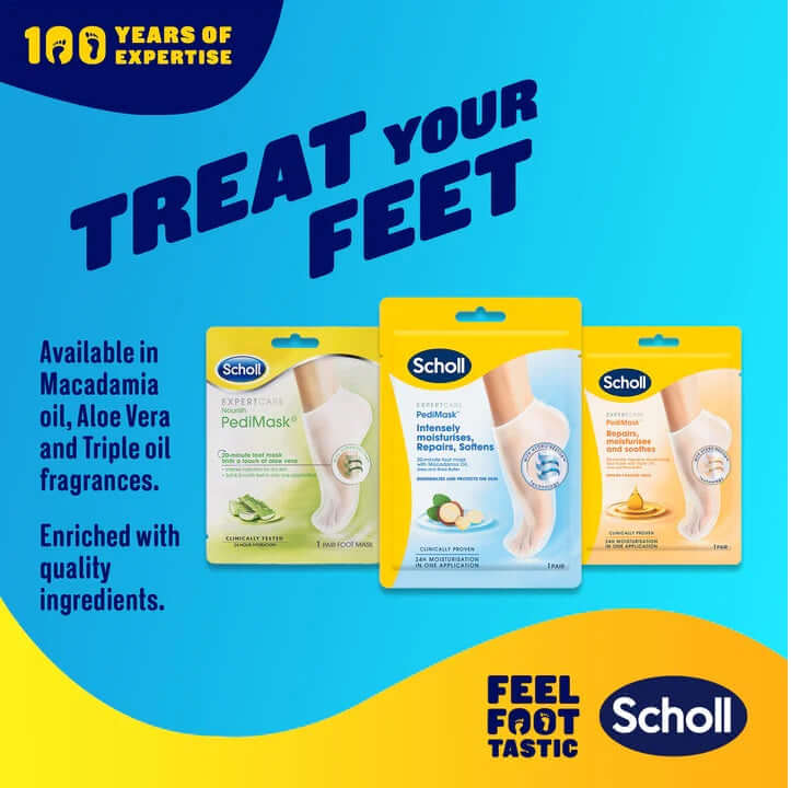Scholl ExpertCare PediMask™ Macadamia c foot file system,Dry Skin Mask,easily be exfoliated,effective in removing unsightly hard,Electronic Foot File,Expert CARE Nourish Pedimask,Expert CARE Nourish Pedimask Aloe Vera,ExpertCare 2 In 1 Electronic Foot Fil