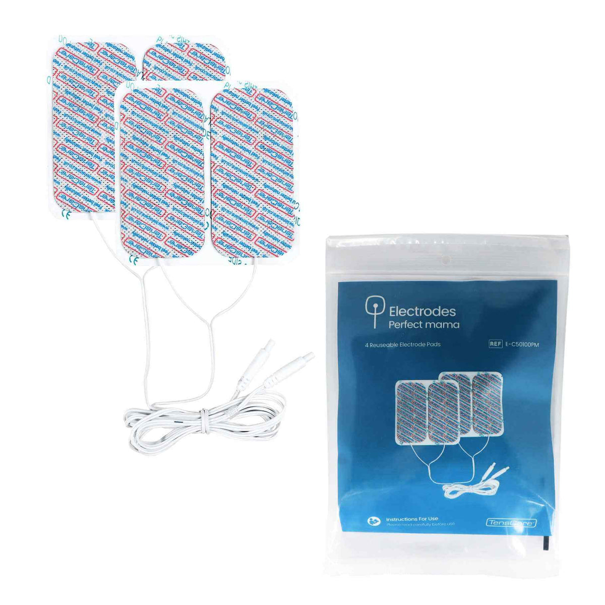 Perfect mamatens Replacement Electrode Pads with Leads