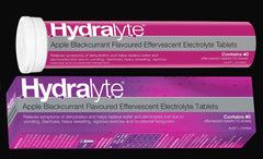 Hydralyte Effervescent Tab Apple Blackcurrant 40
