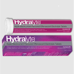Hydralyte Effervescent Tab Apple Blackcurrant 40