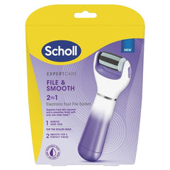 Scholl ExpertCare 2 In 1 Electronic Foot File