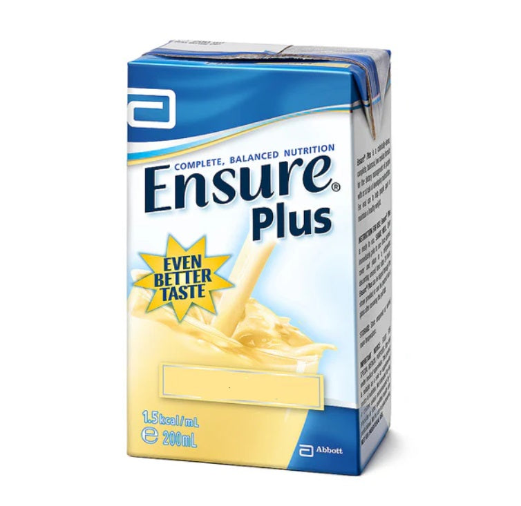 ENSURE PLUS Liquid Banana/Choclate/Fruit/Vanilla 200ml