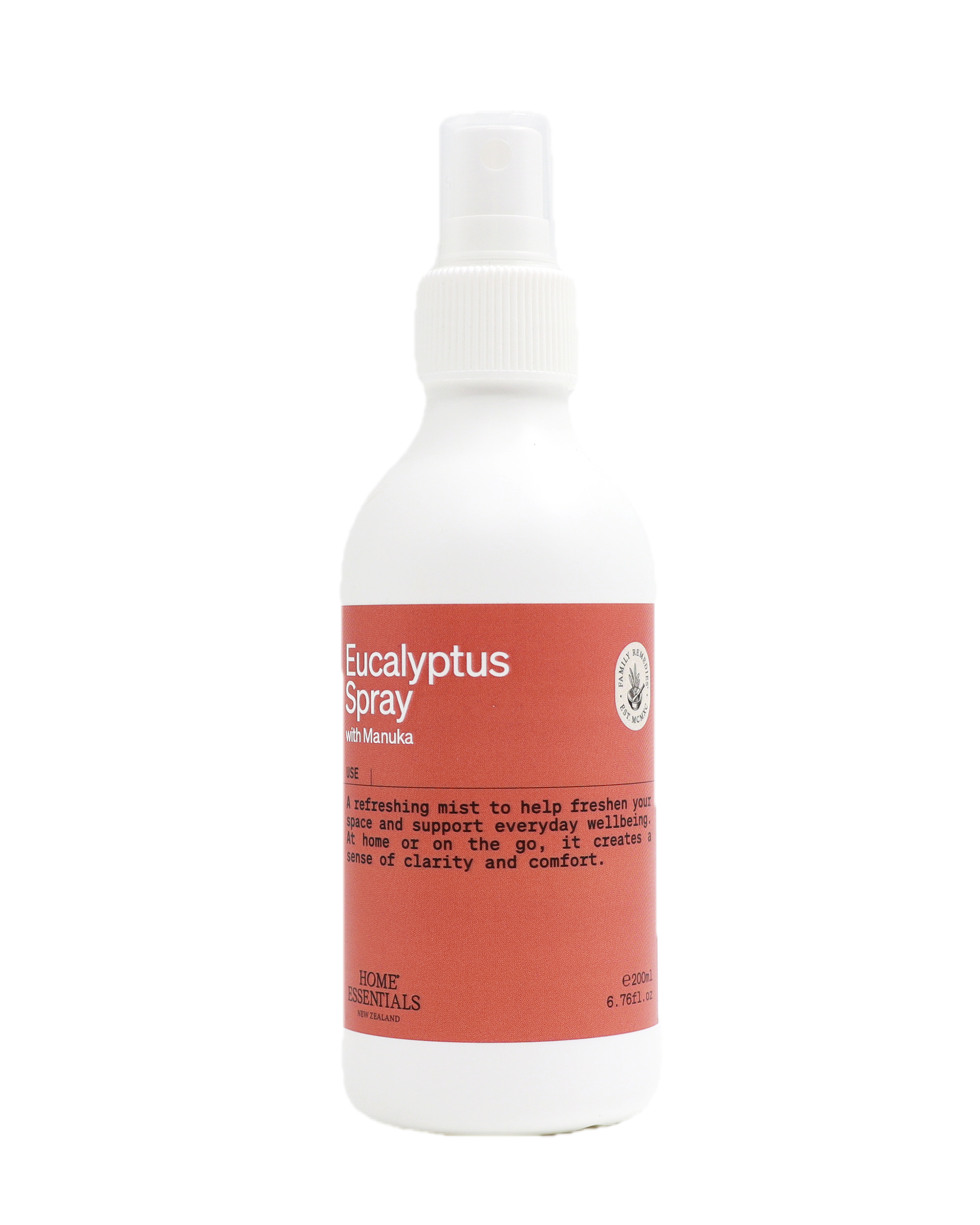 Home Essentials Eucalyptus Spray 200ml front view