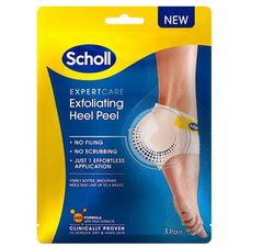 Scholl ExpertCare Exfoliating Heel Peel Clear gel,designed not to slip in shoe,discreet design,Exfoliating,Exfoliating Heel Peel,ExpertCare Exfoliating Heel Peel,Feet Cushions,Feet Heel Cushions,Fits comfortably,Fits comfortably in Shoes,foot care,GelActi