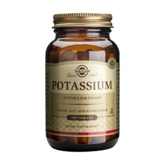 Solgar Potassium 100 Tablets