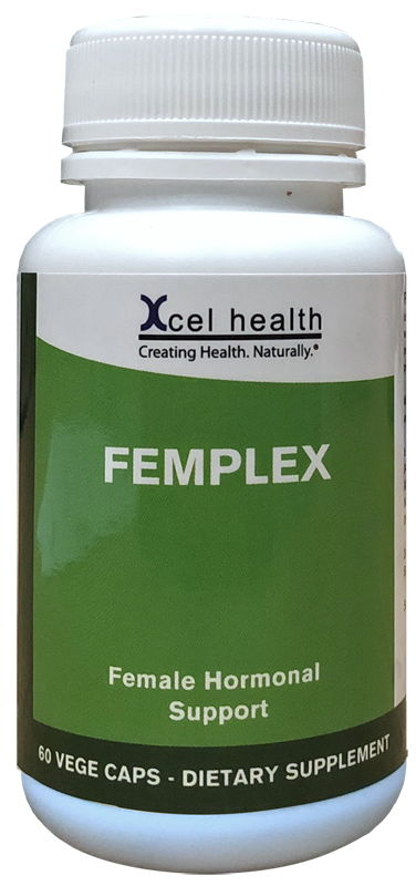 Xcel Health Femplex 60 Vege Capsules balance hormones,female hormone,harmony menopause,issues,menopause,menopause plus bone,menopause spectrum,menopause support,menopause+bone,night sweats,Nutralife Meno-Life Day Night Menopause Support,nuwoman menopause,