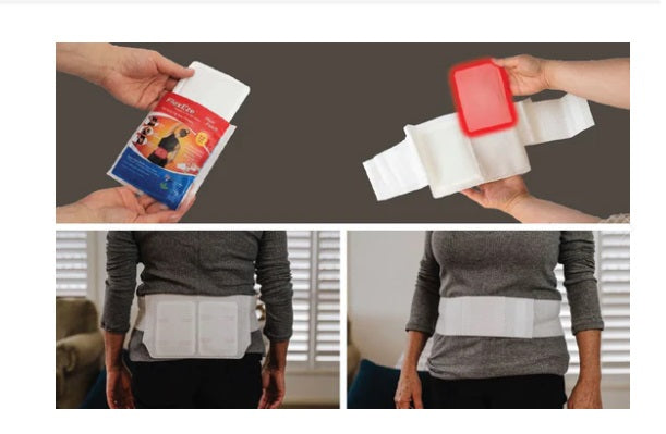 FLEXEZE HEAT BODY WRAP after sport,COLD winter days,fits ice gel packs,HEAT BODY WRAP,ice compression wrap therapy,issues,muscle tightness,Super stretch material,ultra thin,Undetectable under clothing