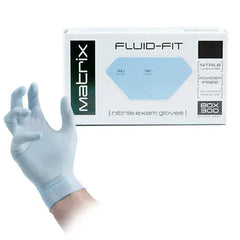 Matrix Fluid-Fit Nitrile Gloves Latex-Free Powder-Free Comfortable Fit for Precision Tasks High Dexterity Gloves
