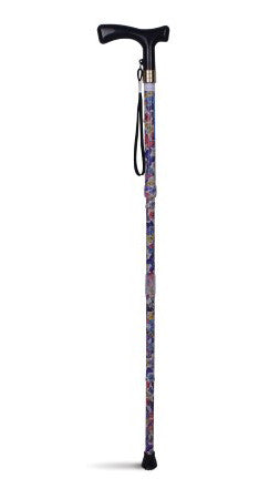 Lifestyle T handle folding walking stick - Free Shipping