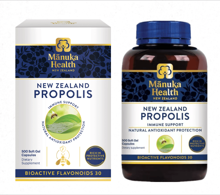 Manuka Health BIO30 Black Propolis Capsules 500 capsules