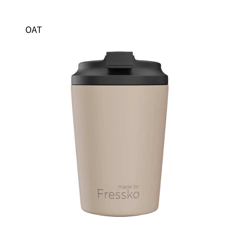 Fressko Camino Ceramic Reusable Cup Oat 340ml