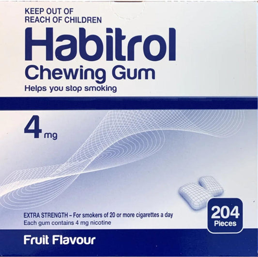 Habitrol Gum Fruit 4 mg 204 - quantity restriction 5 Applies