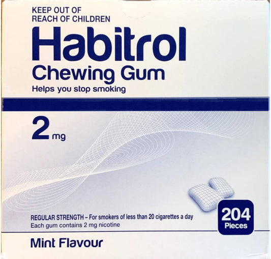 Habitrol Gum 2 mg 204 - Quantity Restriction 5 Applies