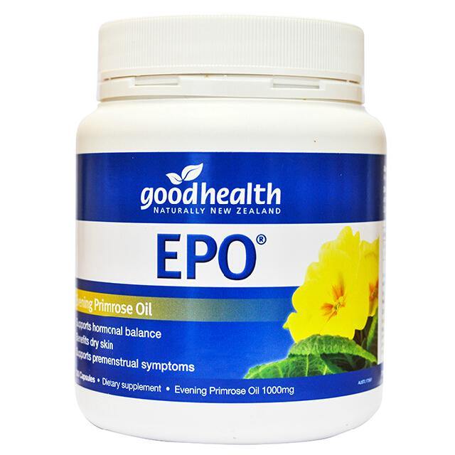 Good Health Evening Primrose Oil 1000mg 300 Caps epo,evening,evening primrose oil,good health,goodhealth,issues