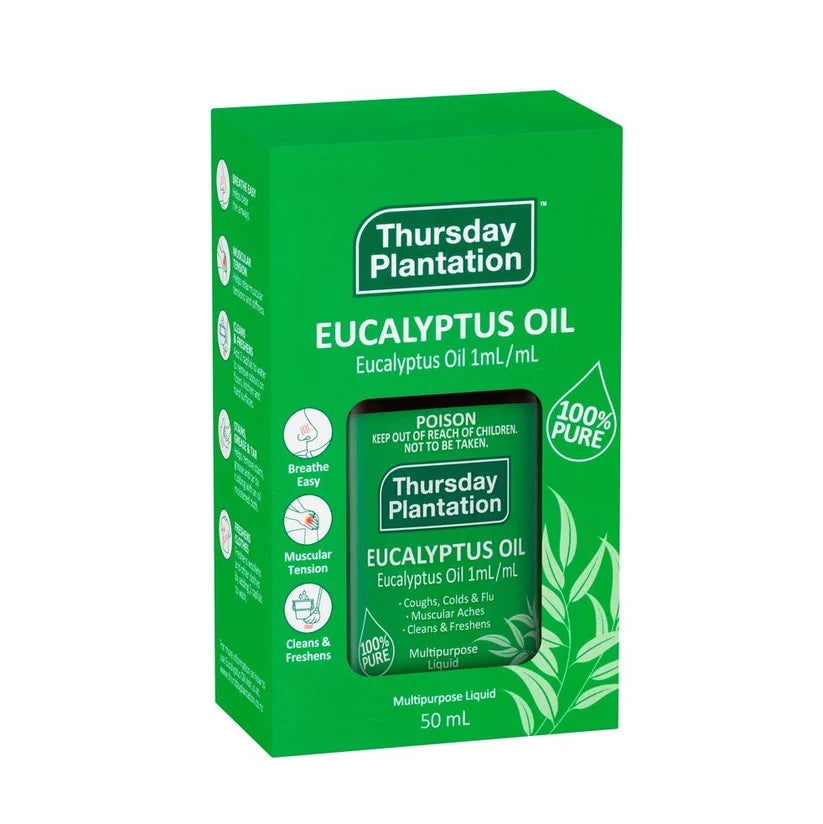 Thursday Plantation Eucalyptus Oil Helps Nasal Congestion Essential Oil