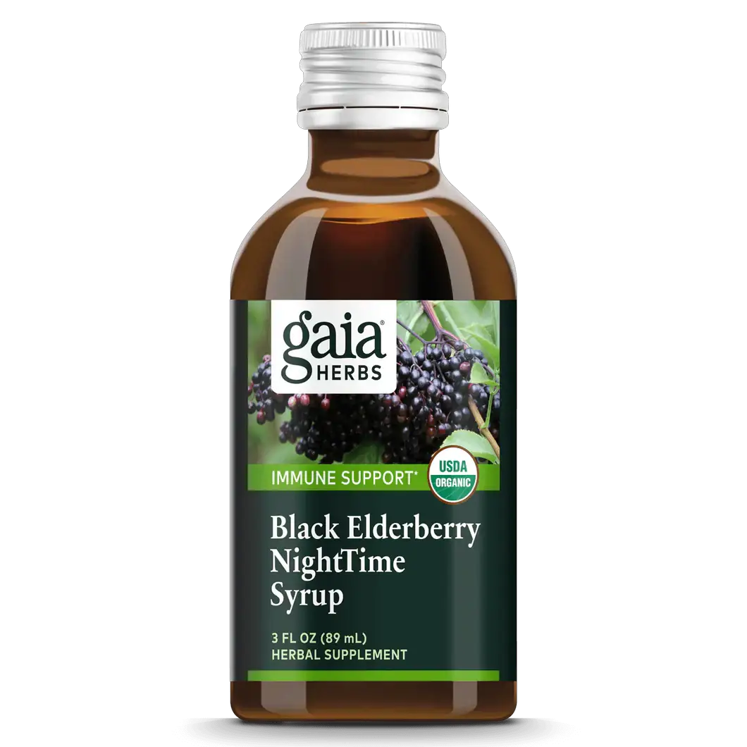 Gaia Herbs Black Elderberry NightTime Syrup 89ml black elderberry syrup,gaia Black Elderberry NightTime Syrup 89ml,gaia herbs,issues,restless night