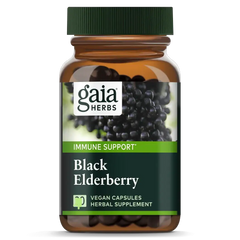 Gaia Herbs Black Elderberry 60 capsules black elderberry,gaia herbs,issues
