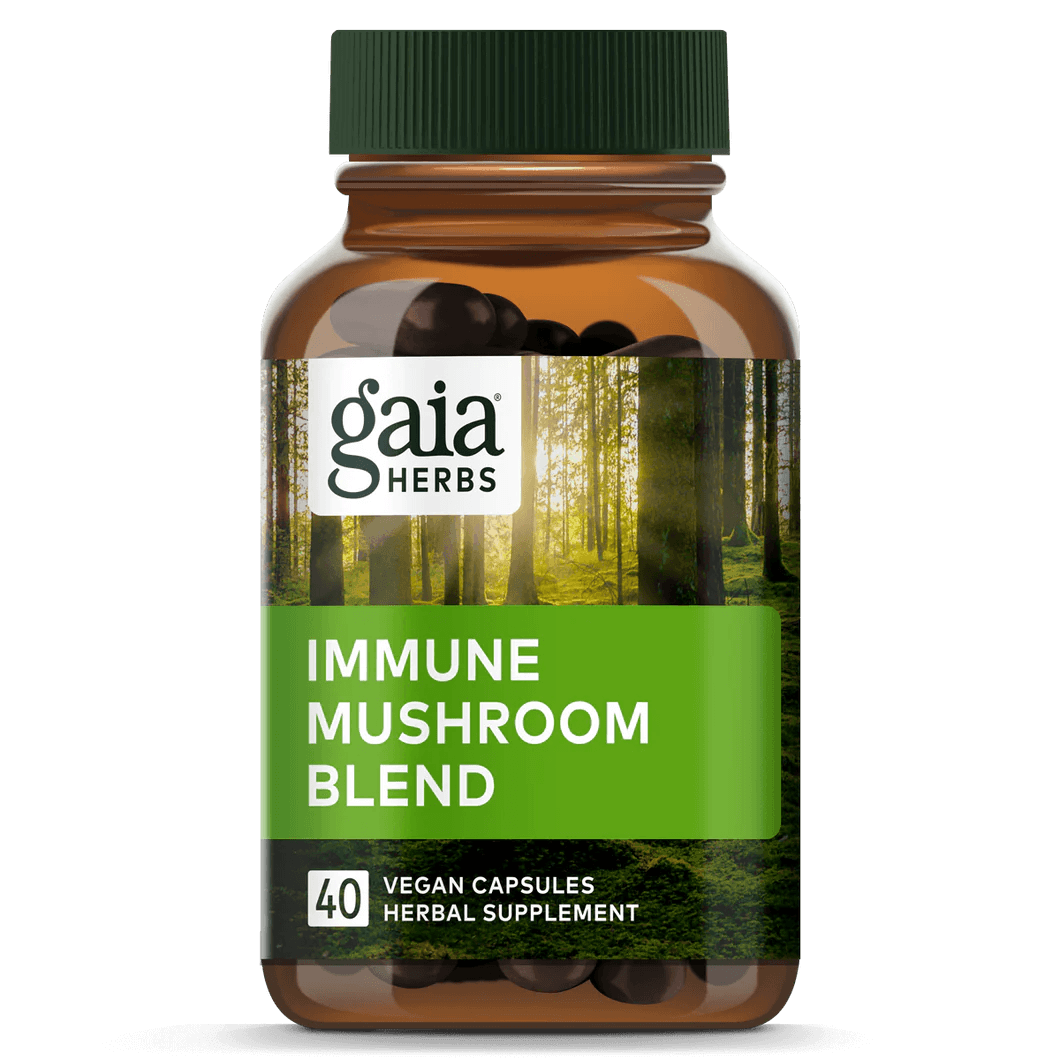 gaia Immune Mushroom Blend 40 capsules