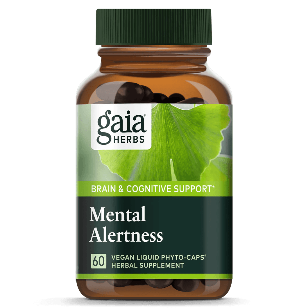 Gaia Herbs Mental Alertness 60 capsules