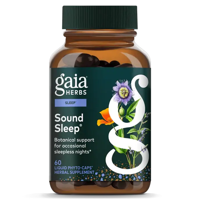 Gaia Herbs Sound Sleep 60 Veggie Caps