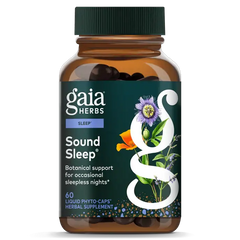 Gaia Herbs Sound Sleep 60 Veggie Caps