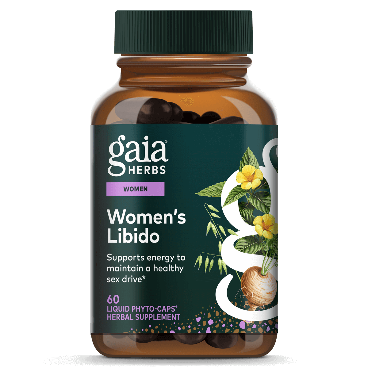Gaia Herbs Women's Libido 60 Veggie Caps