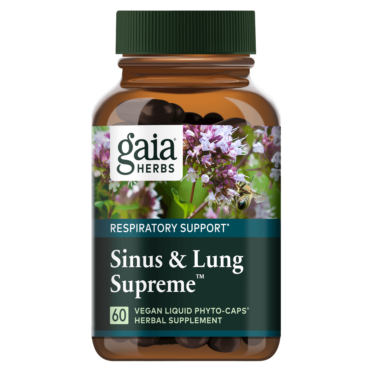 Gaia Herbs Sinus &amp; Lung Supreme 60 capsules