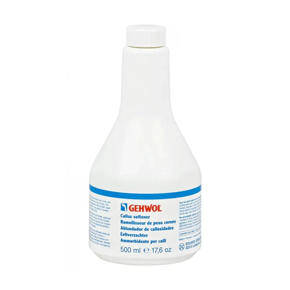 Gehwol Callus Softener Softens Hard Skin Foot Care Solution 500 ml Professional Pedicure Formula