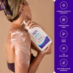 Alpha Keri Gentle Wash Super Hydrating Nourishing Body Wash Fragrance Free 1 Litre