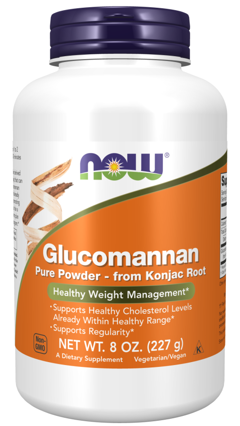 now Glucomannan Pure Powder 227 gm fibre,issues,Now,Now Products,Now suppl,Now supplements,weight loss