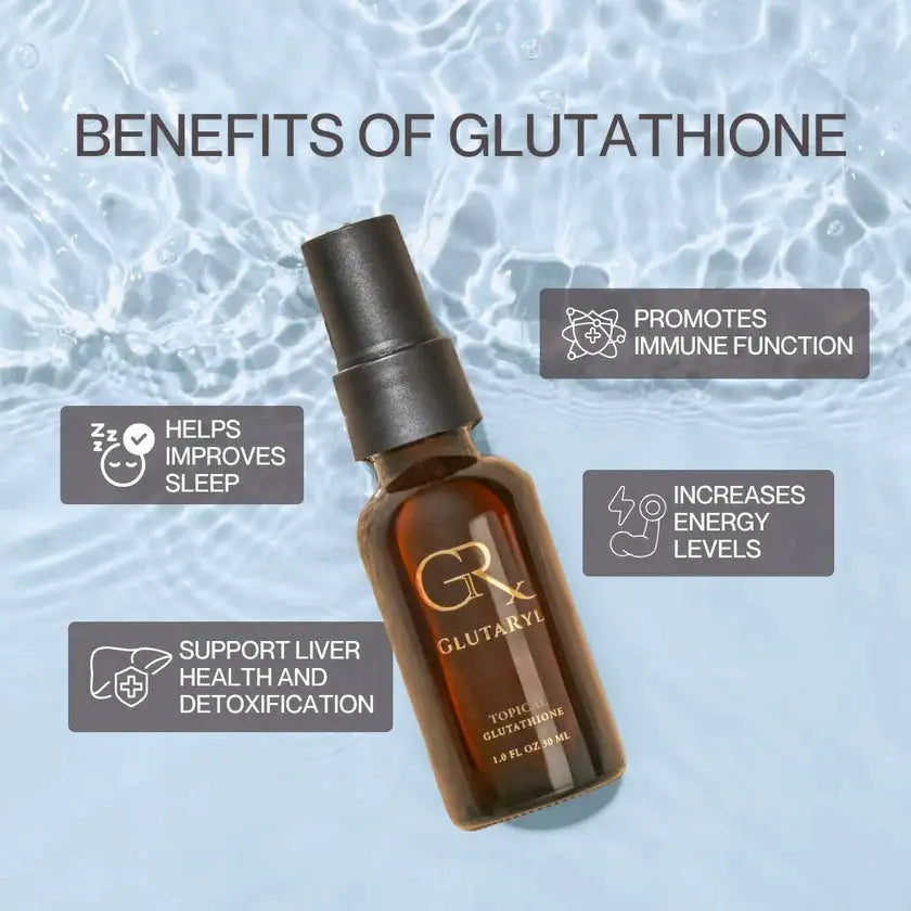 Auro Wellness Glutaryl Antioxidant Topical Glutathione for Longevity and Daily Defense Spray 30 mL